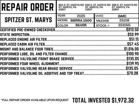 Used 2025 GMC Sierra 1500 Denali w/ Technology Package image 5