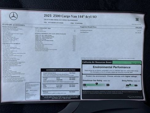 New 2025 Mercedes-Benz Sprinter 2500 image 32