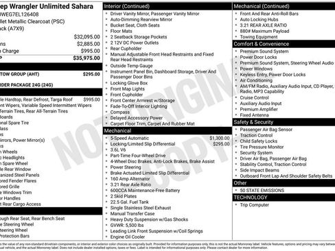 Used 2014 Jeep Wrangler Unlimited Sahara w/ Trailer Tow Group image 8