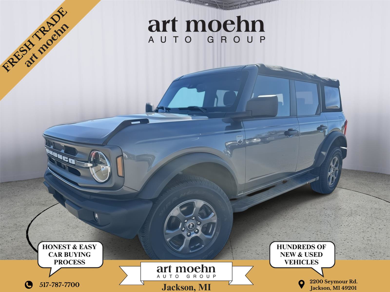 Used 2022 Ford Bronco Big Bend AWD/4WD image 1