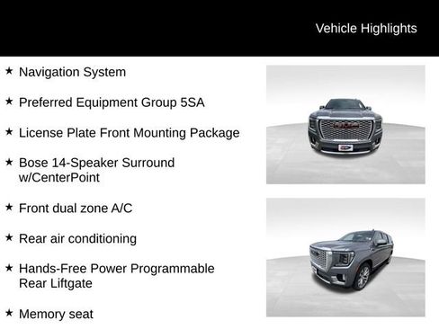 Certified 2022 GMC Yukon XL Denali AWD/4WD image 13