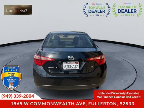 Used 2017 Toyota Corolla LE w/ Carpet Mat Package (TMS) FWD image 5