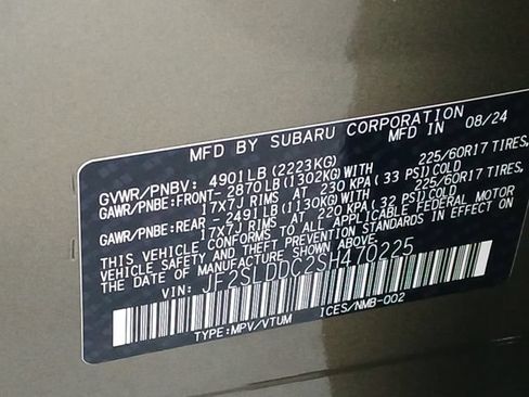 Certified 2025 Subaru Forester Premium AWD/4WD image 20