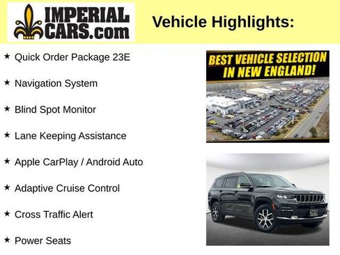 Used 2023 Jeep Grand Cherokee L Limited AWD/4WD image 8
