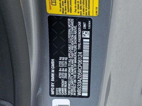 Used 2024 BMW M4 Competition w/ M Carbon Exterior Package image 24