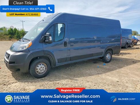 Used 2020 RAM ProMaster 3500 FWD image 1