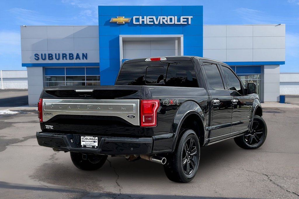 Used 2016 Ford F150 Platinum w/ Technology Package AWD/4WD image 4
