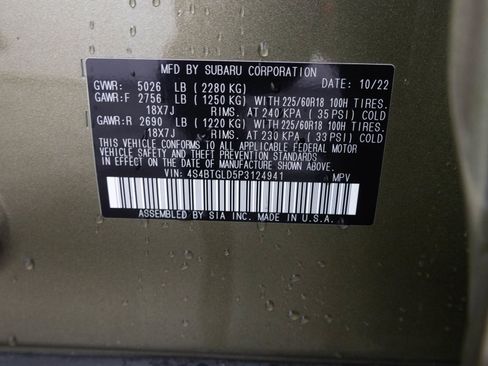 Used 2023 Subaru Outback Onyx Edition XT image 45