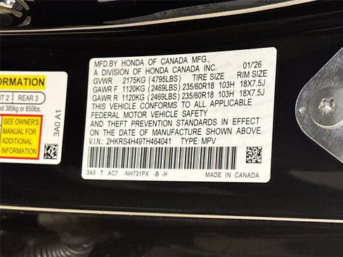 New 2026 Honda CR-V EX image 29