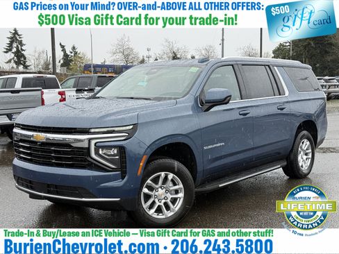 New 2026 Chevrolet Suburban LS AWD/4WD image 1