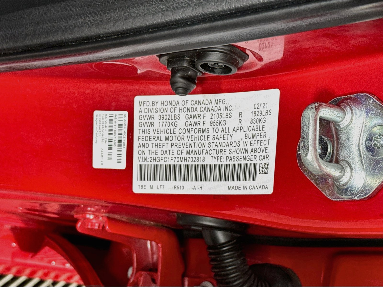 Used 2021 Honda Civic EX-L image 31
