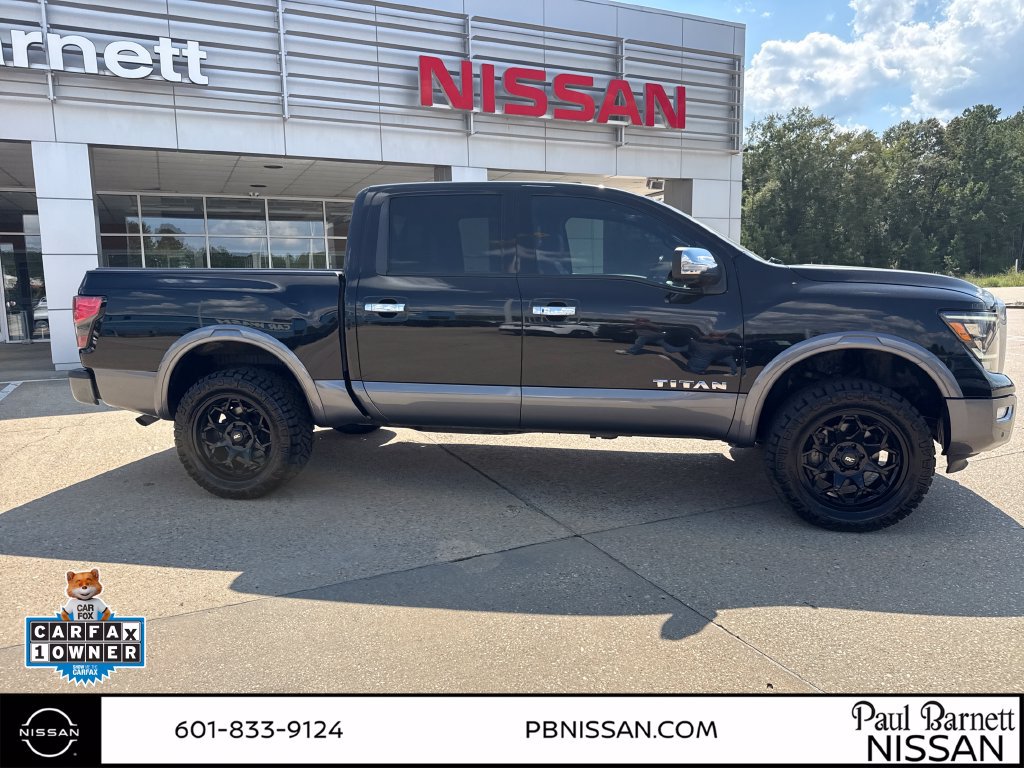 Used 2021 Nissan Titan Platinum Reserve w/ Moonroof Package AWD/4WD image 8