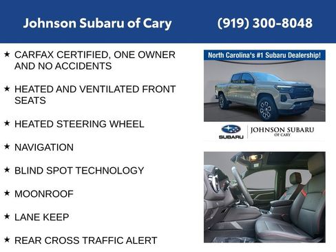 Used 2024 Chevrolet Colorado Z71 w/ Z71 Convenience Package 2 AWD/4WD image 6