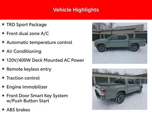 Certified 2023 Toyota Tacoma TRD Sport image 5