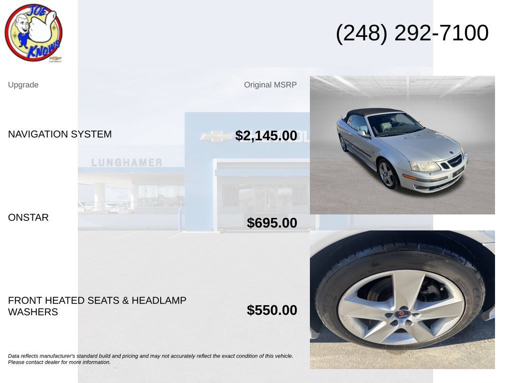 Used 2007 Saab 9-3 Aero FWD image 5
