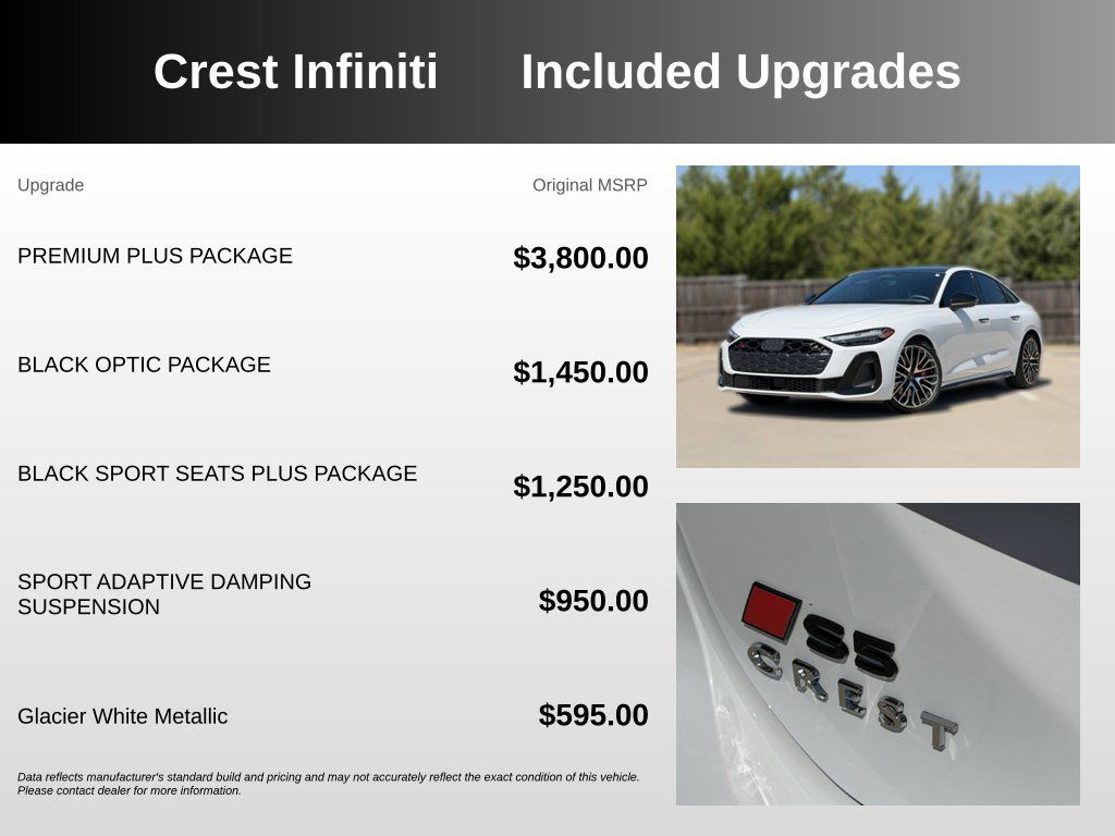 Used 2025 Audi S5 Premium Plus w/ Premium Plus Package AWD/4WD image 5