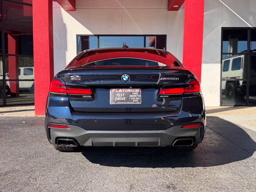 Used 2021 BMW M550i xDrive w/ Premium Package AWD/4WD image 10
