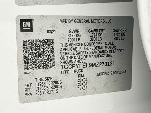 Used 2021 Chevrolet Silverado 1500 LT Trail Boss w/ Convenience Package II image 37