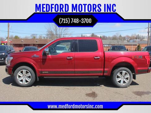 Used 2019 Ford F150 Platinum w/ Equipment Group 701A Luxury AWD/4WD image 1