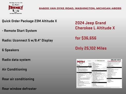 Used 2024 Jeep Grand Cherokee L Altitude image 5