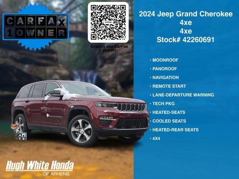 Used 2024 Jeep Grand Cherokee Limited 4xe w/ Luxury Tech Group II image 7