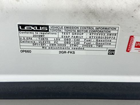 Used 2019 Lexus ES 350 w/ Accessory Package FWD image 21
