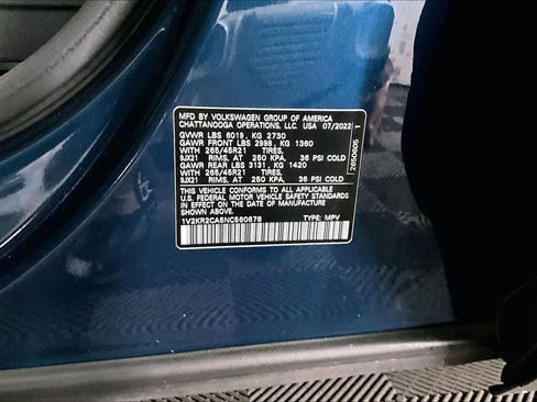 Used 2022 Volkswagen Atlas SE image 58