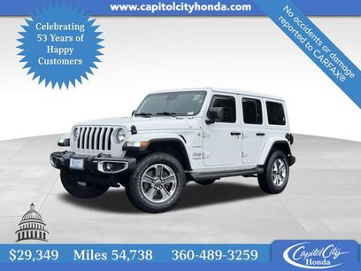 Used 2020 Jeep Wrangler Unlimited Sahara w/ Advanced Safety Group