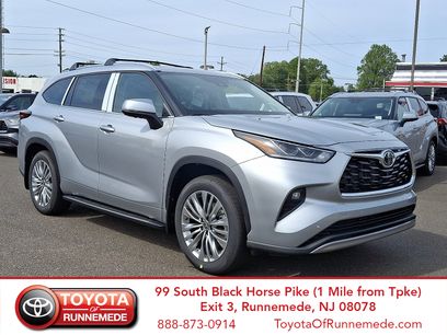 New 2025 Toyota Highlander Platinum