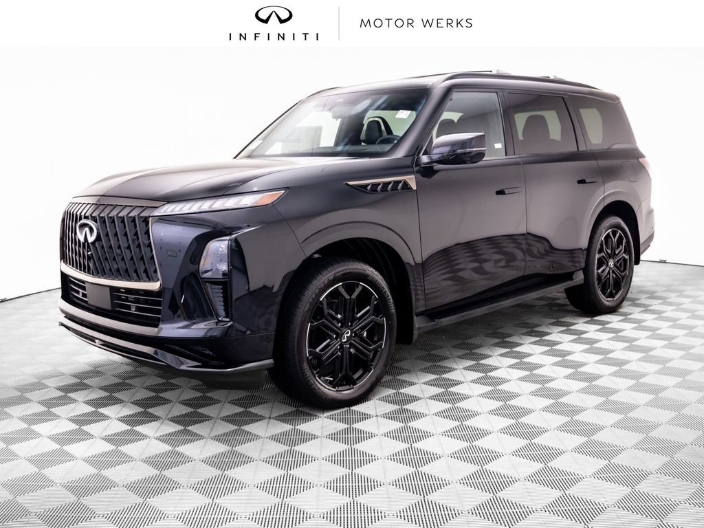 New 2027 INFINITI QX80 Sensory w/ Sport Exterior Package AWD/4WD 360° Tour