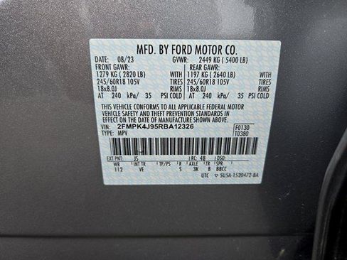 Certified 2024 Ford Edge SEL w/ Convenience Package AWD/4WD image 27