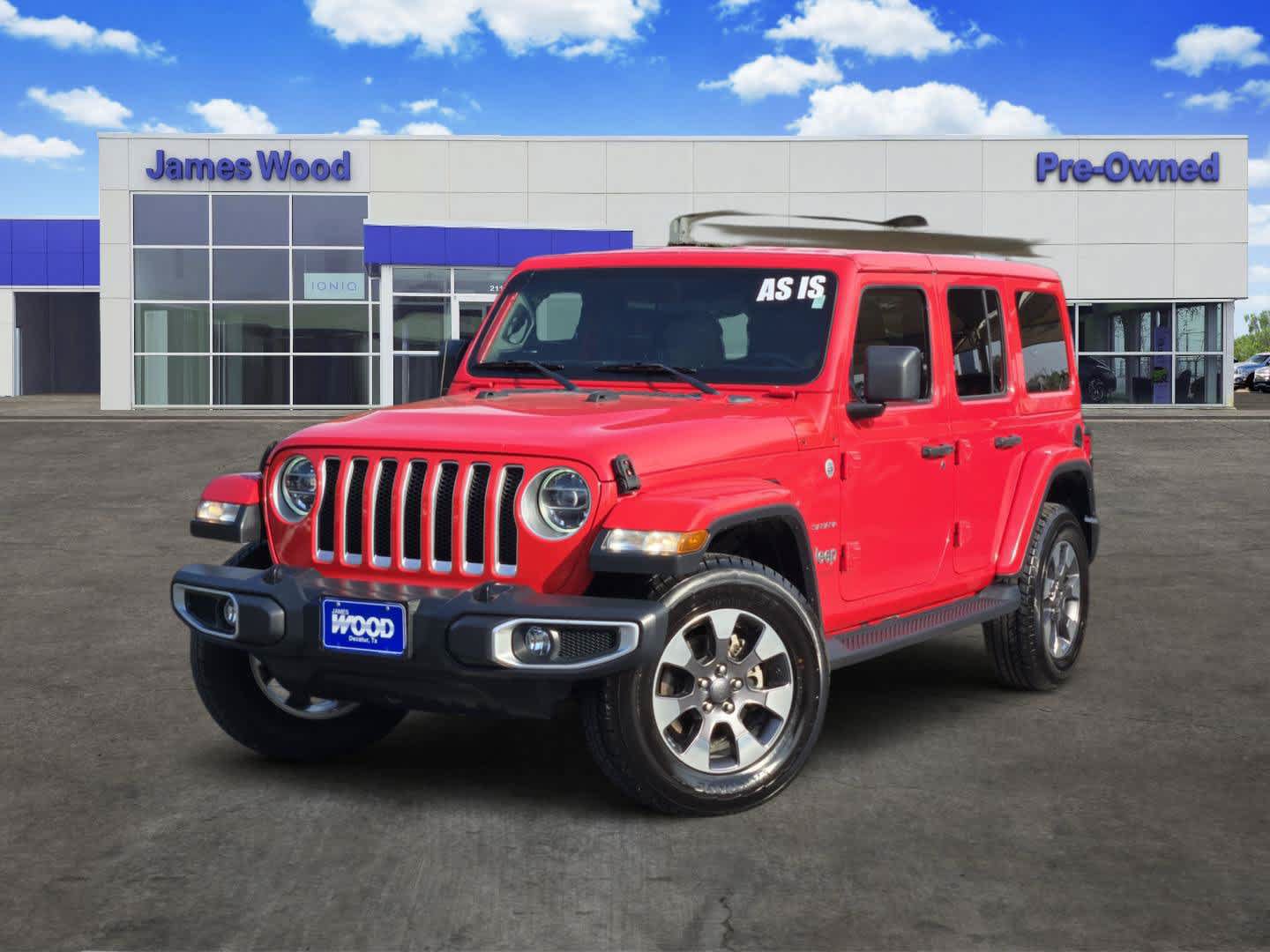 Used 2018 Jeep Wrangler Unlimited Sahara AWD/4WD image 1