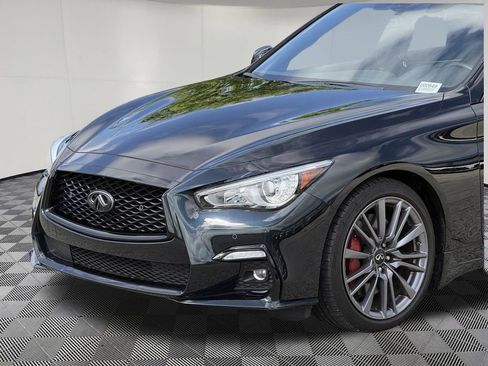 Used 2024 INFINITI Q50 Red Sport 400 w/ Black Opal Edition RWD image 38