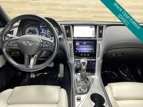 Used 2023 INFINITI Q50 Red Sport 400 w/ Black Opal Edition RWD image 2