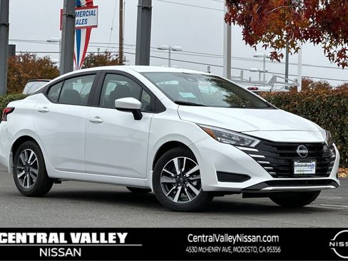 New 2025 Nissan Versa SV w/ Trunk Package image 1