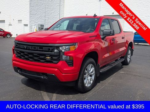 Used 2023 Chevrolet Silverado 1500 Custom w/ LPO, Dark Essentials Package AWD/4WD image 4