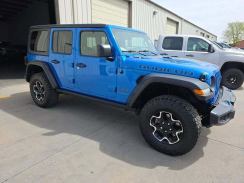 Used 2023 Jeep Wrangler Unlimited Rubicon 4xe w/ Cold Weather Group AWD/4WD image 3