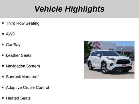 Used 2021 Toyota Highlander XLE AWD/4WD image 5
