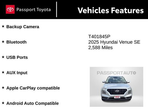 Used 2025 Hyundai Venue SE FWD image 10
