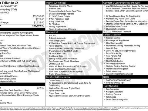 Used 2022 Kia Telluride LX image 18