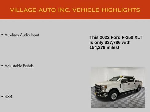 Used 2022 Ford F250 XLT w/ XLT Value Package AWD/4WD image 21