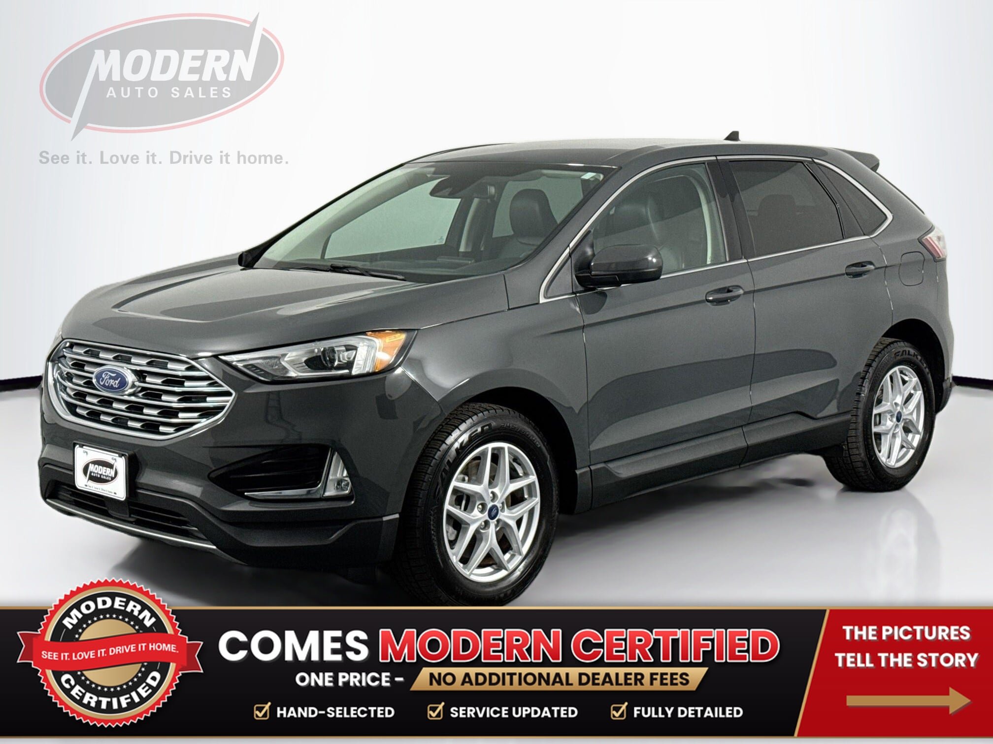 Used 2021 Ford Edge SEL AWD/4WD image 1