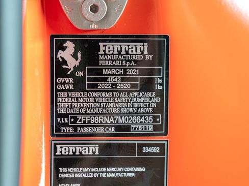 Used 2021 Ferrari Roma RWD image 41