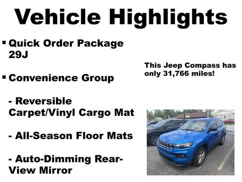 Used 2023 Jeep Compass Latitude w/ Convenience Group AWD/4WD image 9
