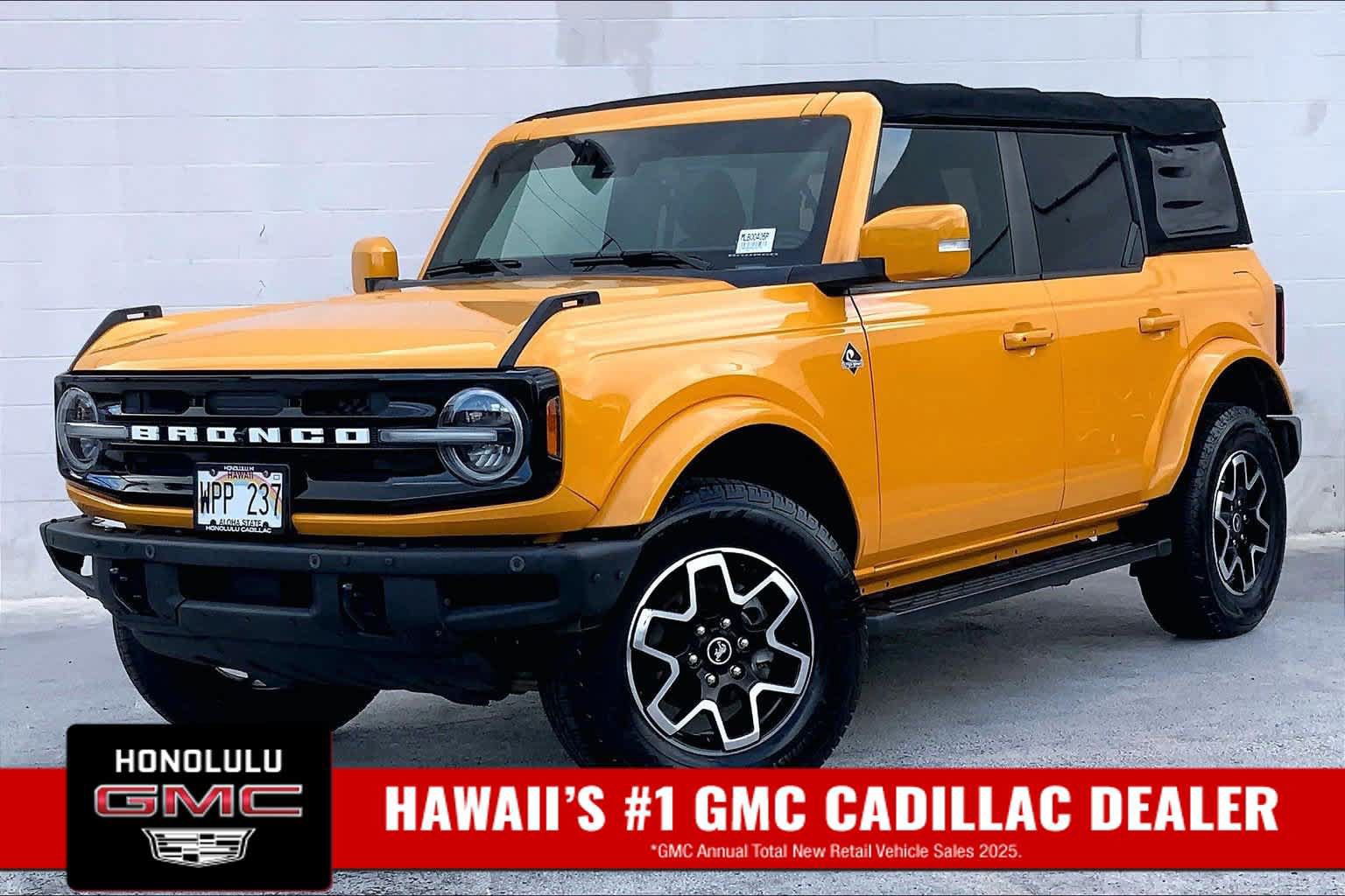 Used 2021 Ford Bronco Outer Banks AWD/4WD image 1