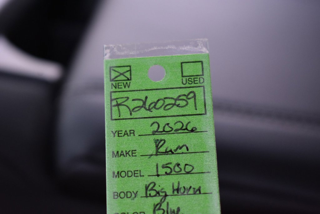 New 2026 RAM 1500 Big Horn AWD/4WD image 29