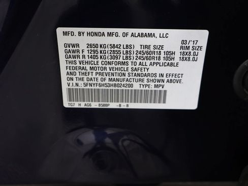 Used 2017 Honda Pilot EX-L image 53