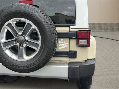 Certified 2017 Jeep Wrangler Unlimited Sahara w/ Quick Order Package 24E Chief image 12