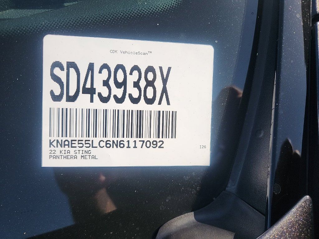 Certified 2022 Kia Stinger GT2 RWD image 5