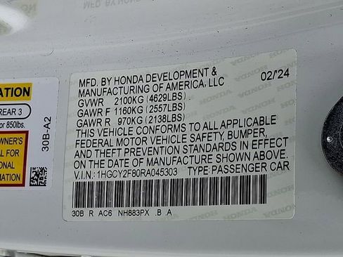Used 2024 Honda Accord Touring image 23